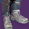 A thumbnail image depicting the Midnight Exigent Greaves.