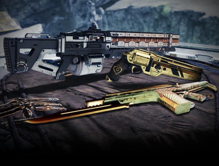 A thumbnail image depicting the New Exotic Weapon Ornaments.