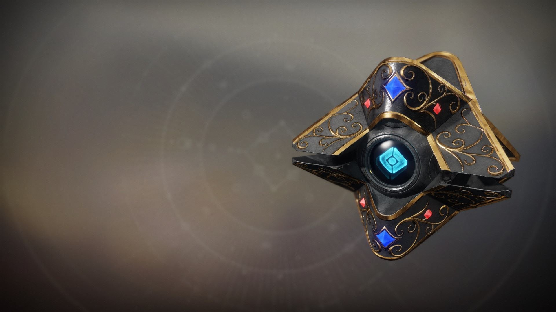 An in-game render of the Sanctified Vigilance Shell.