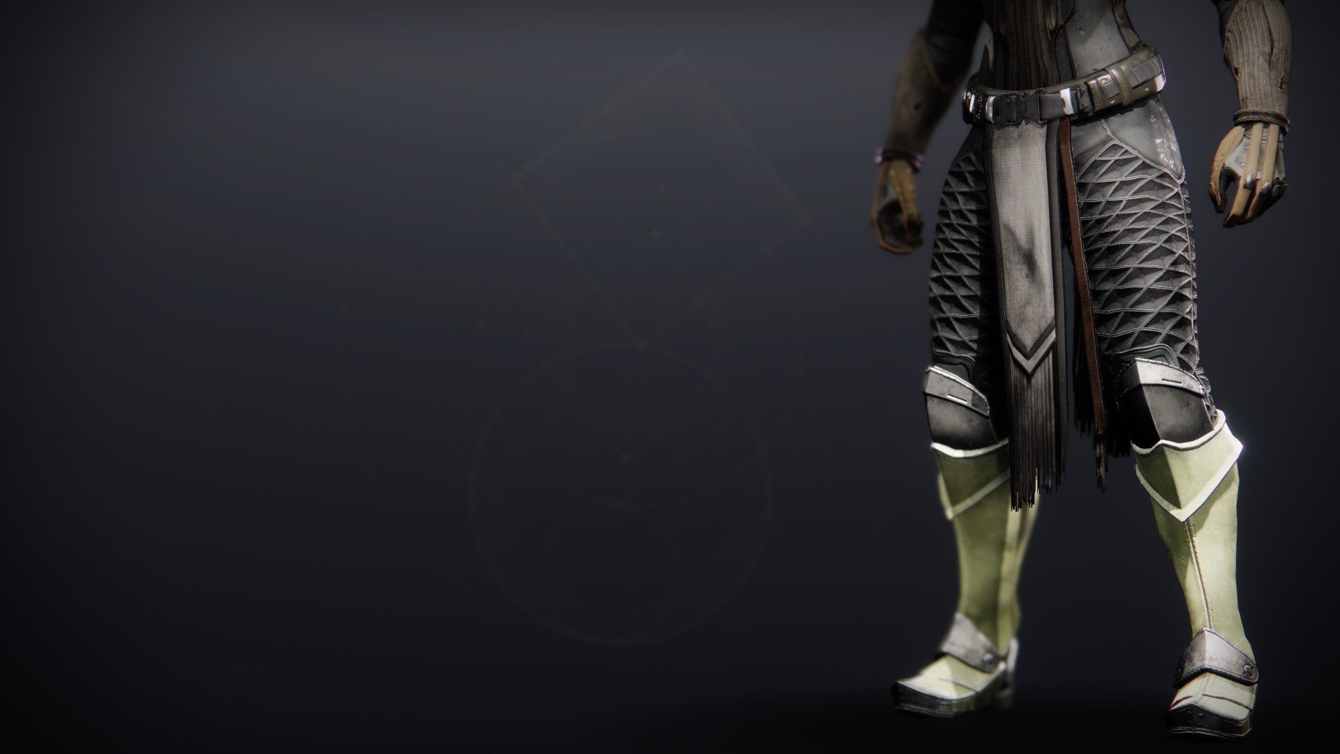 An in-game render of the Gensym Knight Greaves.
