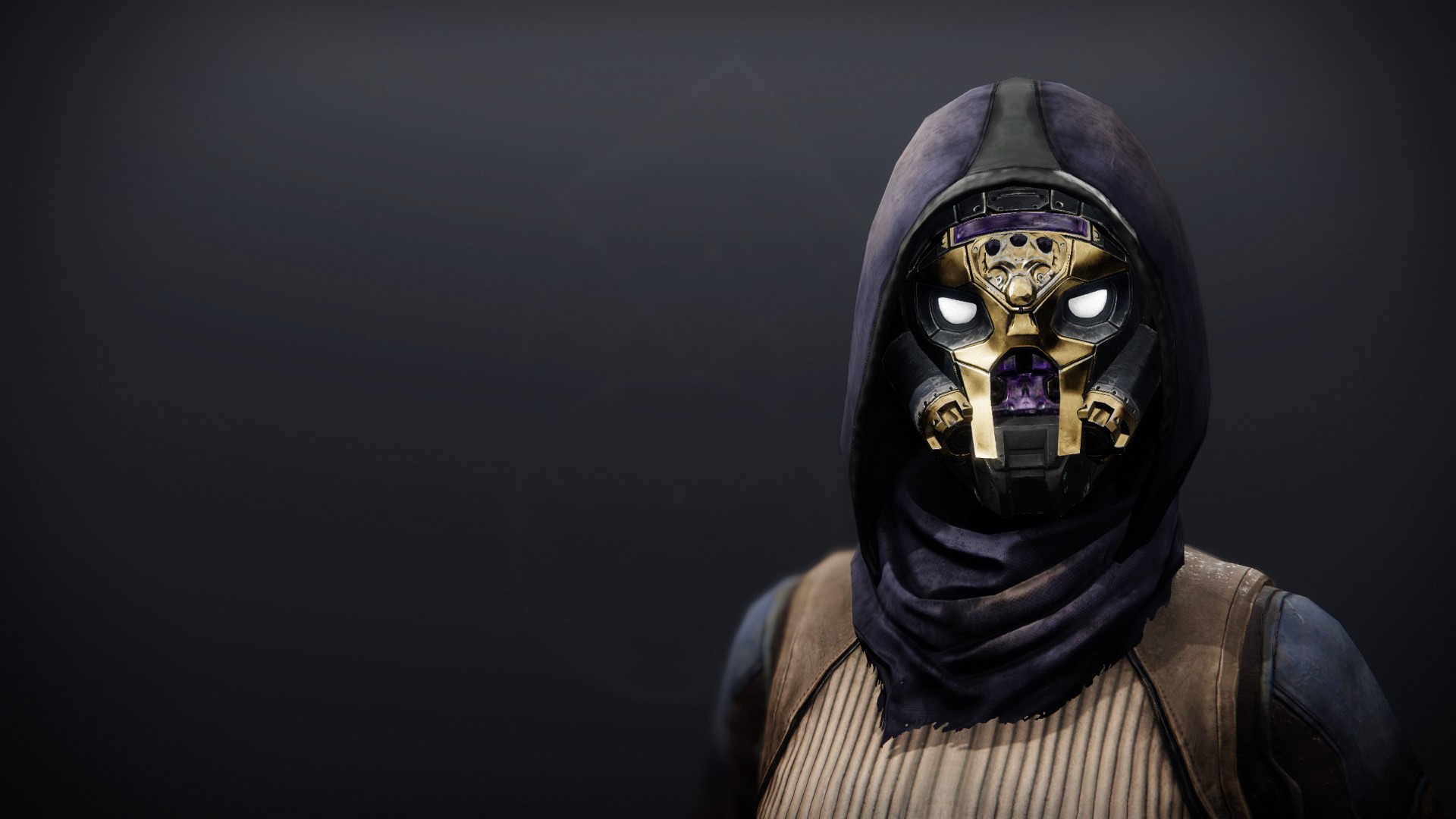 An in-game render of the Opulent Stalker Mask.