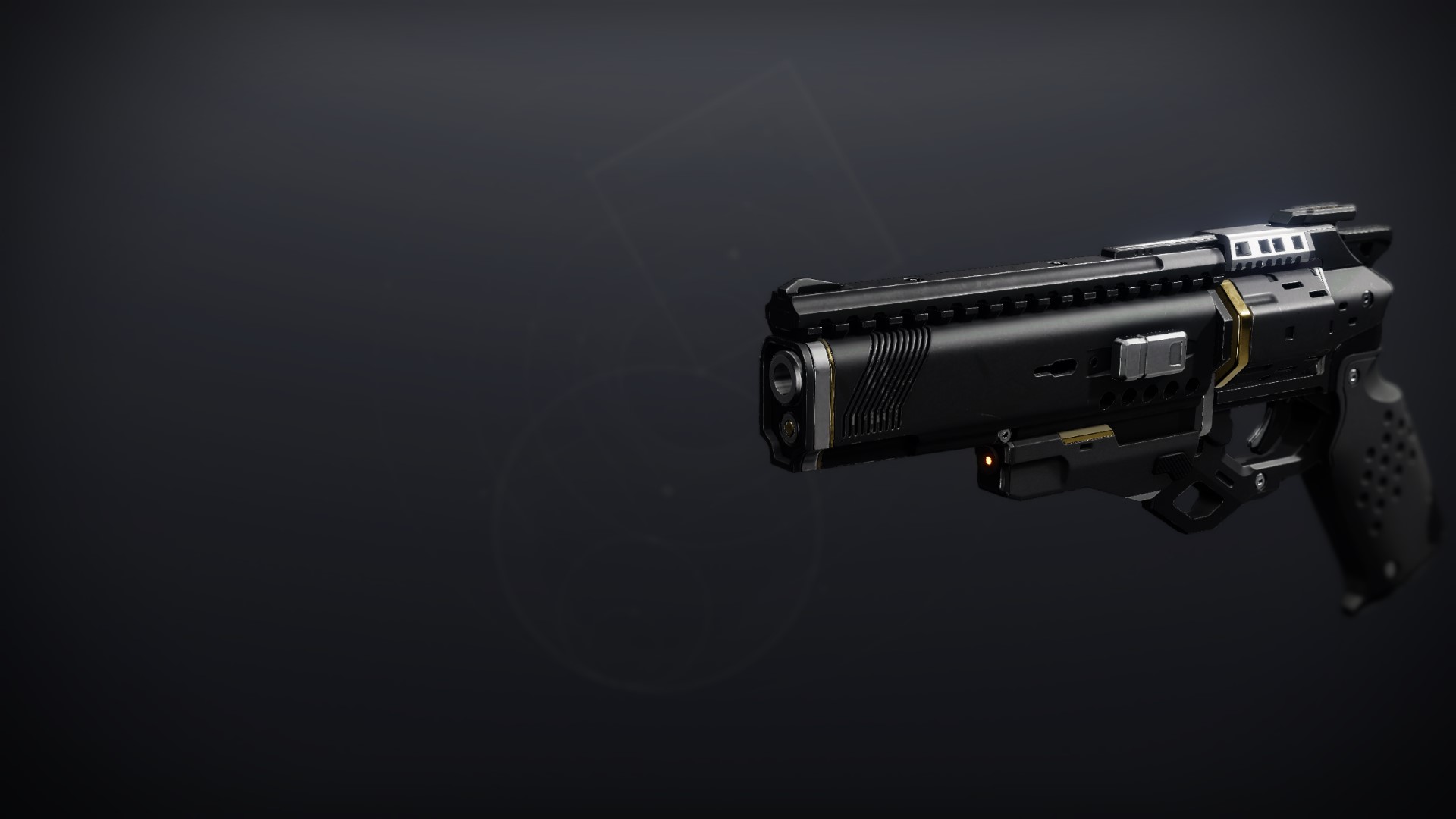 An in-game render of the Seventh Seraph Officer Revolver.