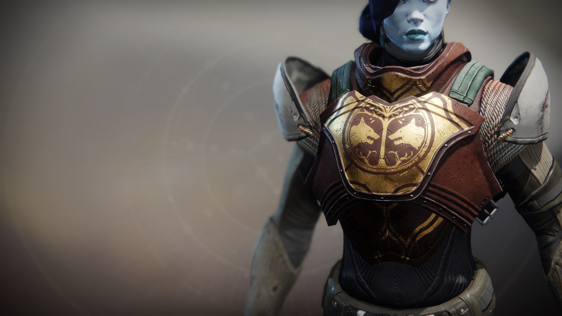 An in-game render of the Iron Fellowship Plate.