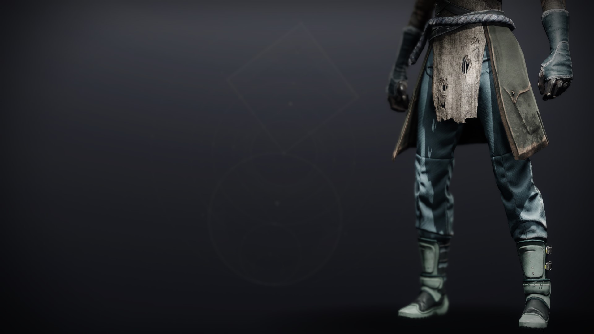 An in-game render of the Crystocrene Boots.