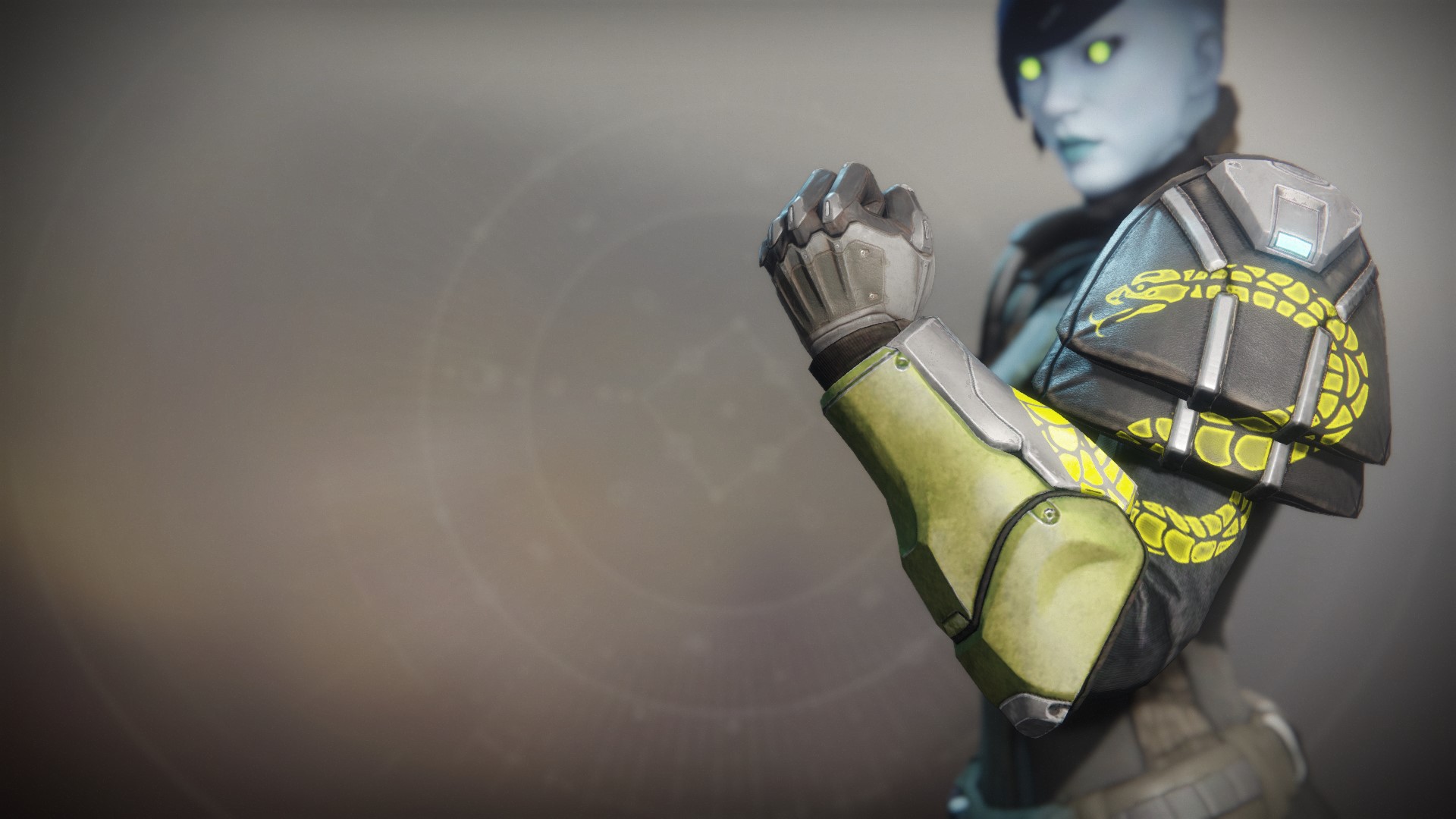 An in-game render of the Notorious Sentry Gauntlets.