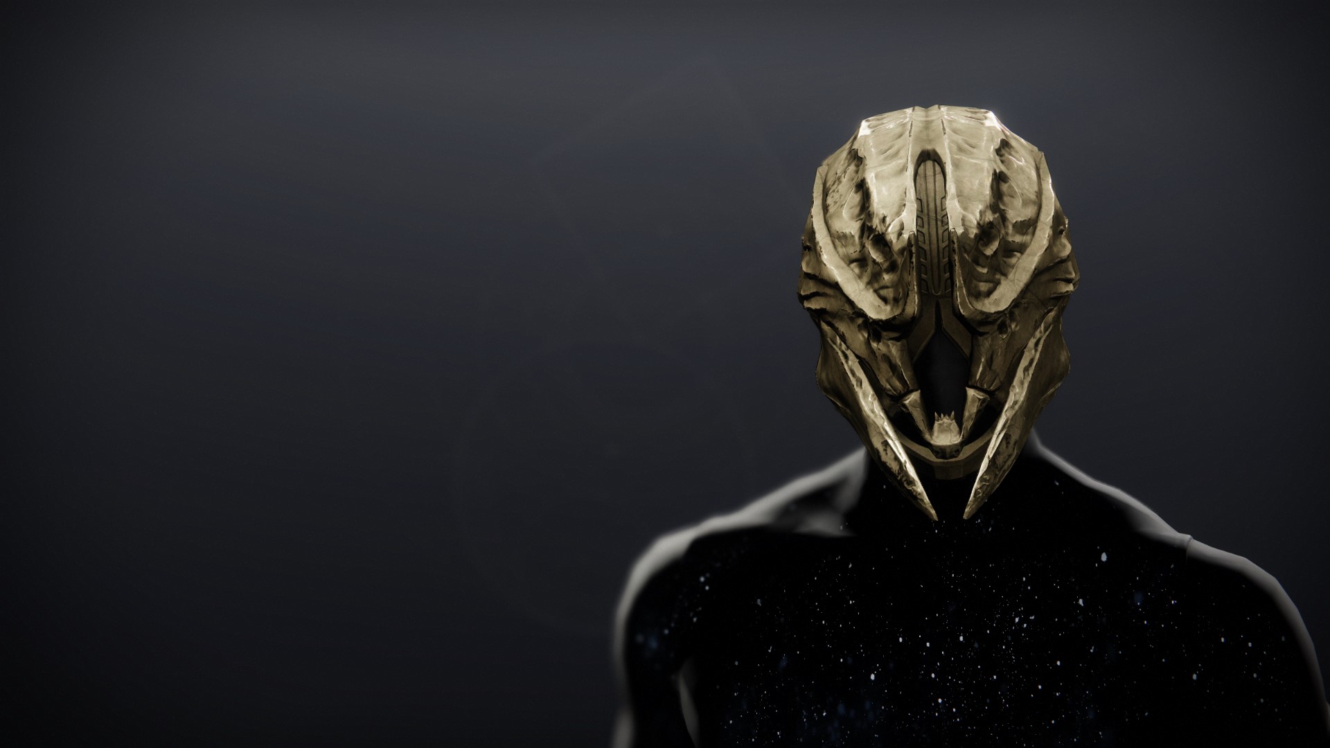 An in-game render of the Darkhollow Mask.
