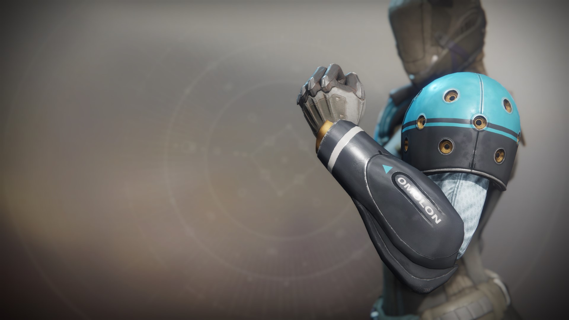 An in-game render of the Future-Facing Gauntlets.
