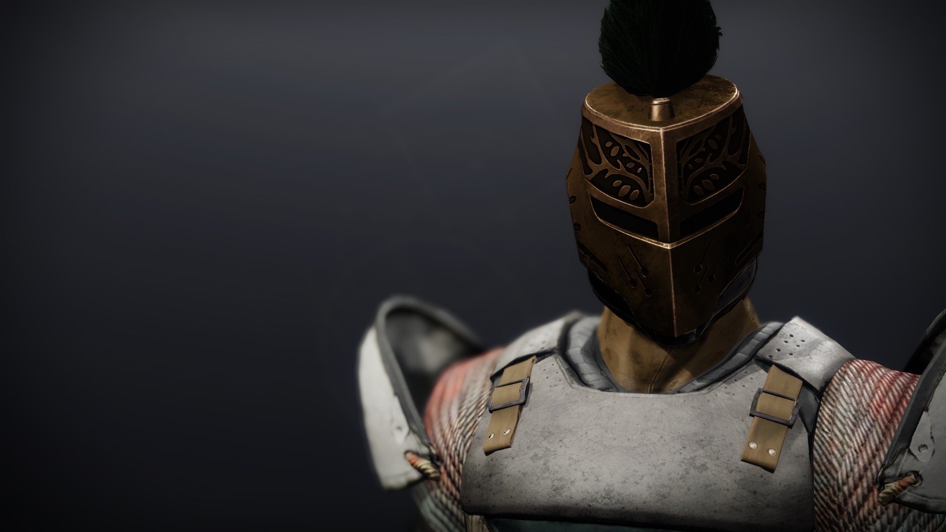 An in-game render of the Iron Companion Helm.