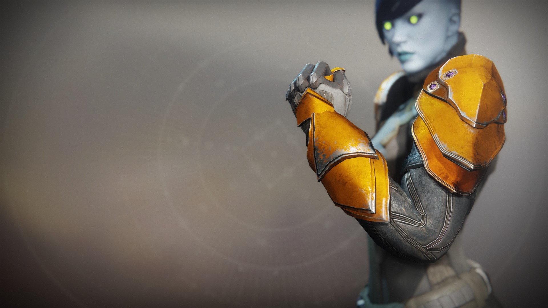 An in-game render of the Shadow's Gauntlets.