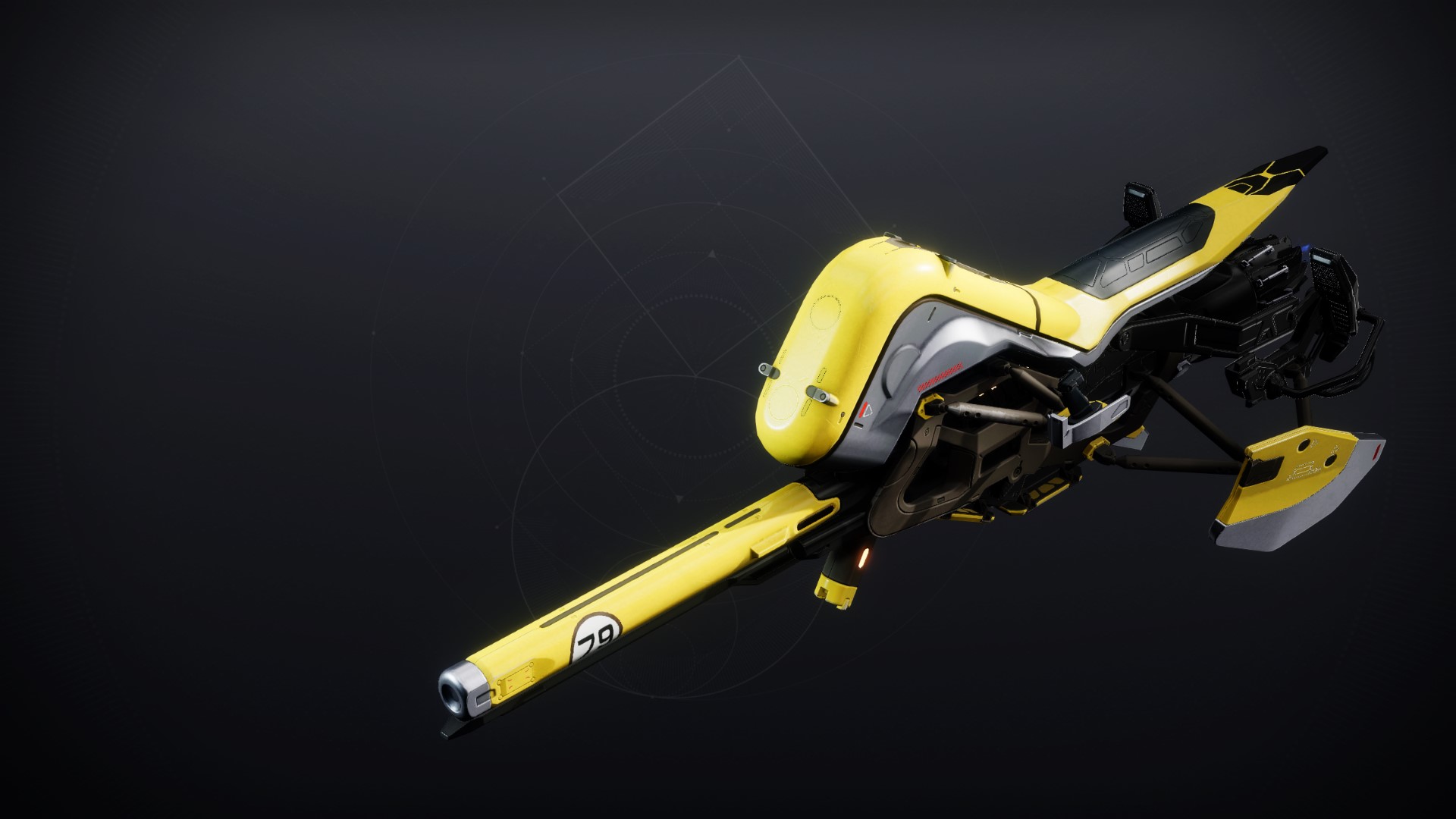 An in-game render of the Veloce Cruiser.