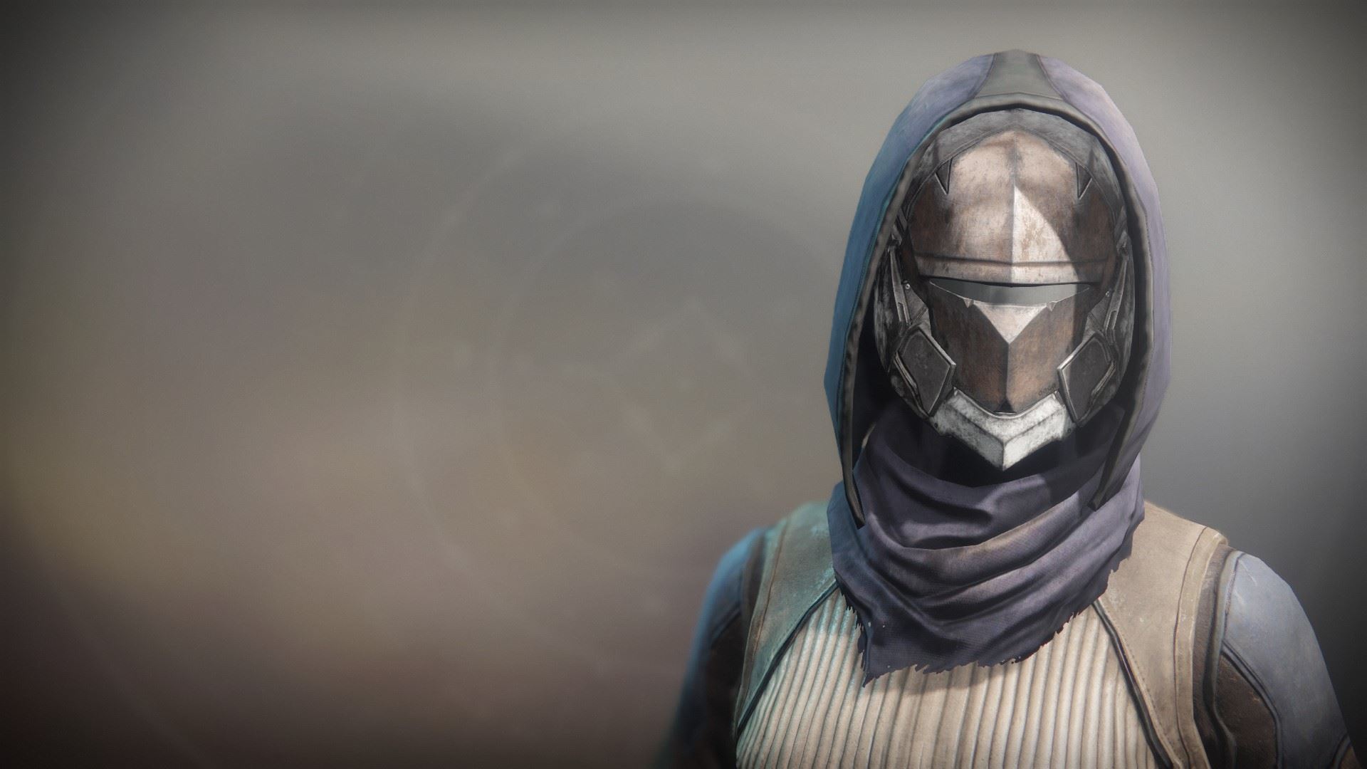 An in-game render of the Solstice Mask (Rekindled).