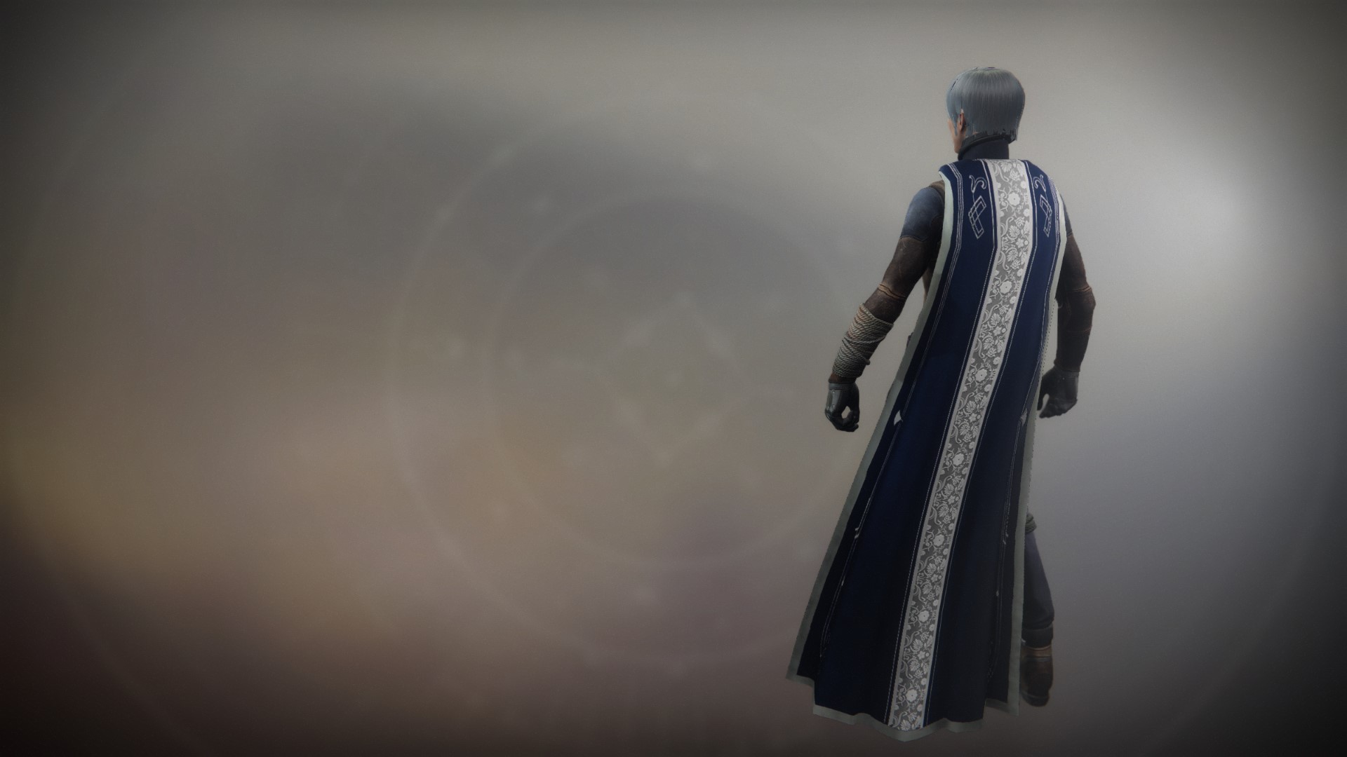 An in-game render of the Cloak of Optimacy.