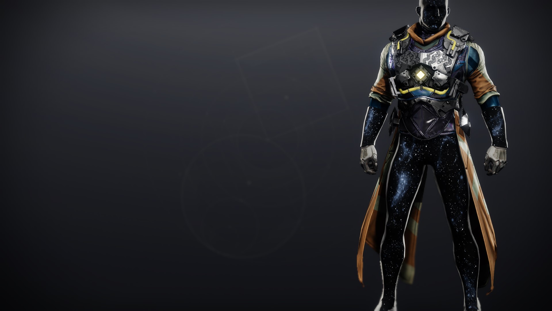 An in-game render of the Warmind's Avatar Robes.