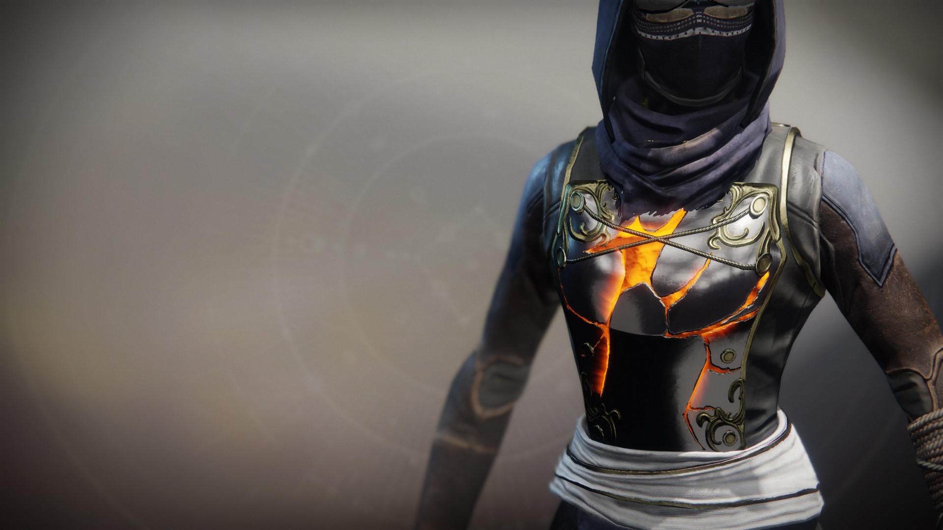 An in-game render of the Solstice Vest (Magnificent).