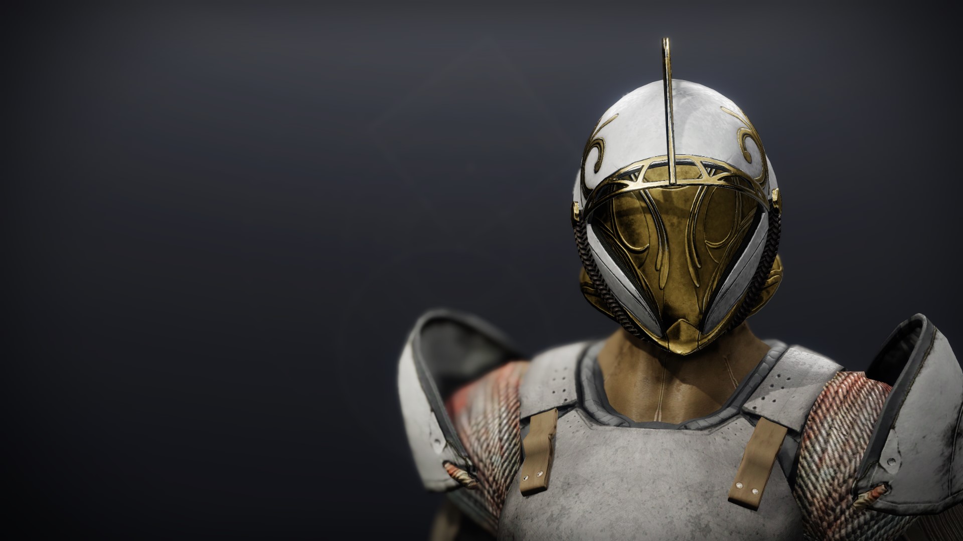 An in-game render of the Sunstead Helm (Majestic).