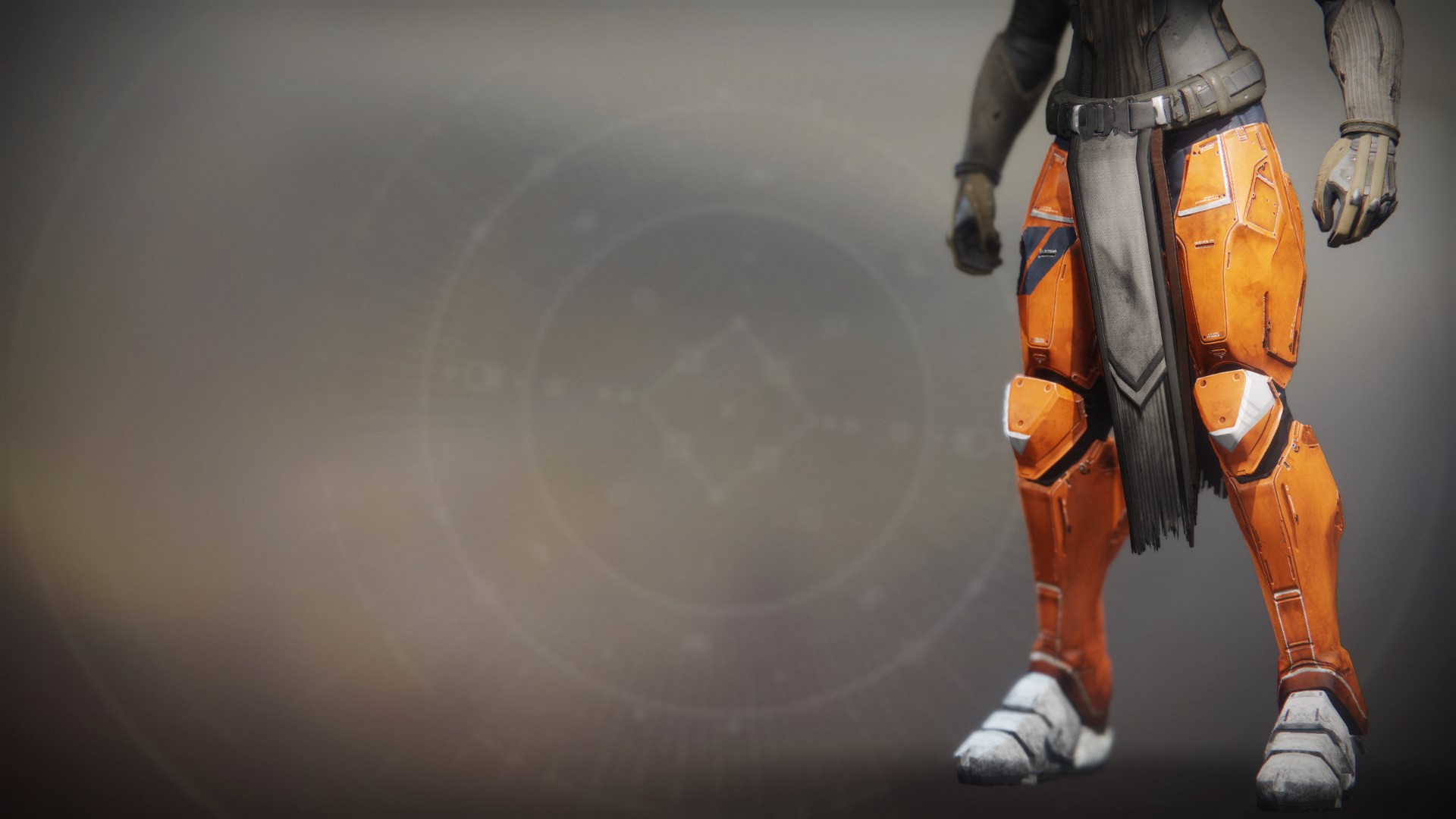 An in-game render of the Steadfast Titan Ornament.