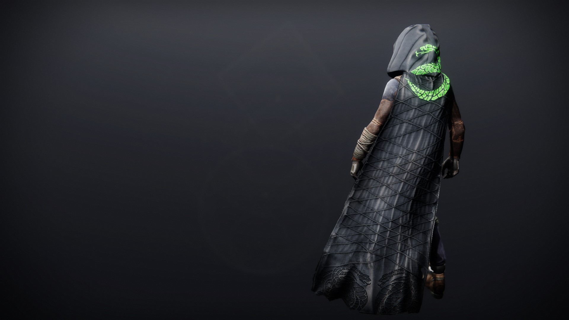 An in-game render of the Illicit Reaper Cloak.
