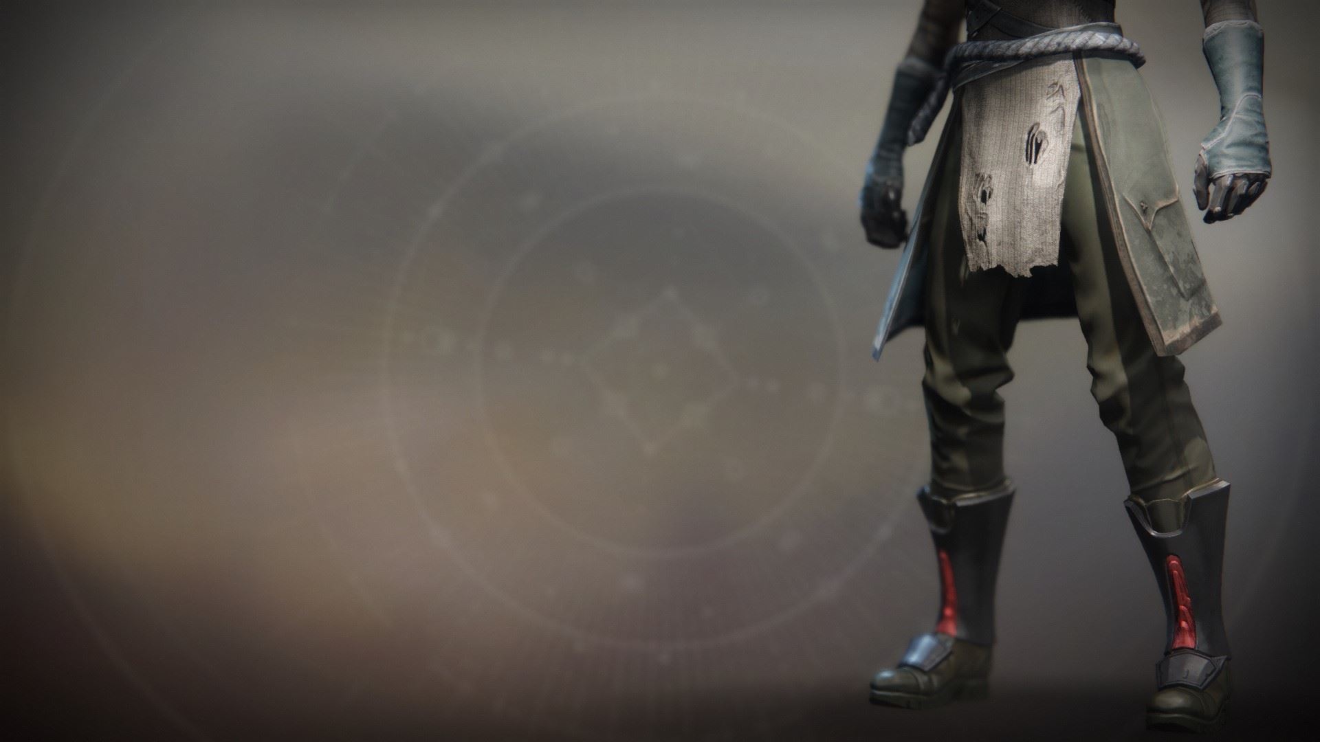 An in-game render of the Annealed Shaper Boots.
