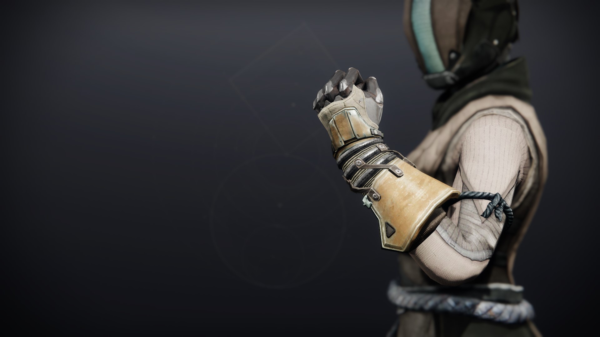 An in-game render of the Prodigal Gloves.