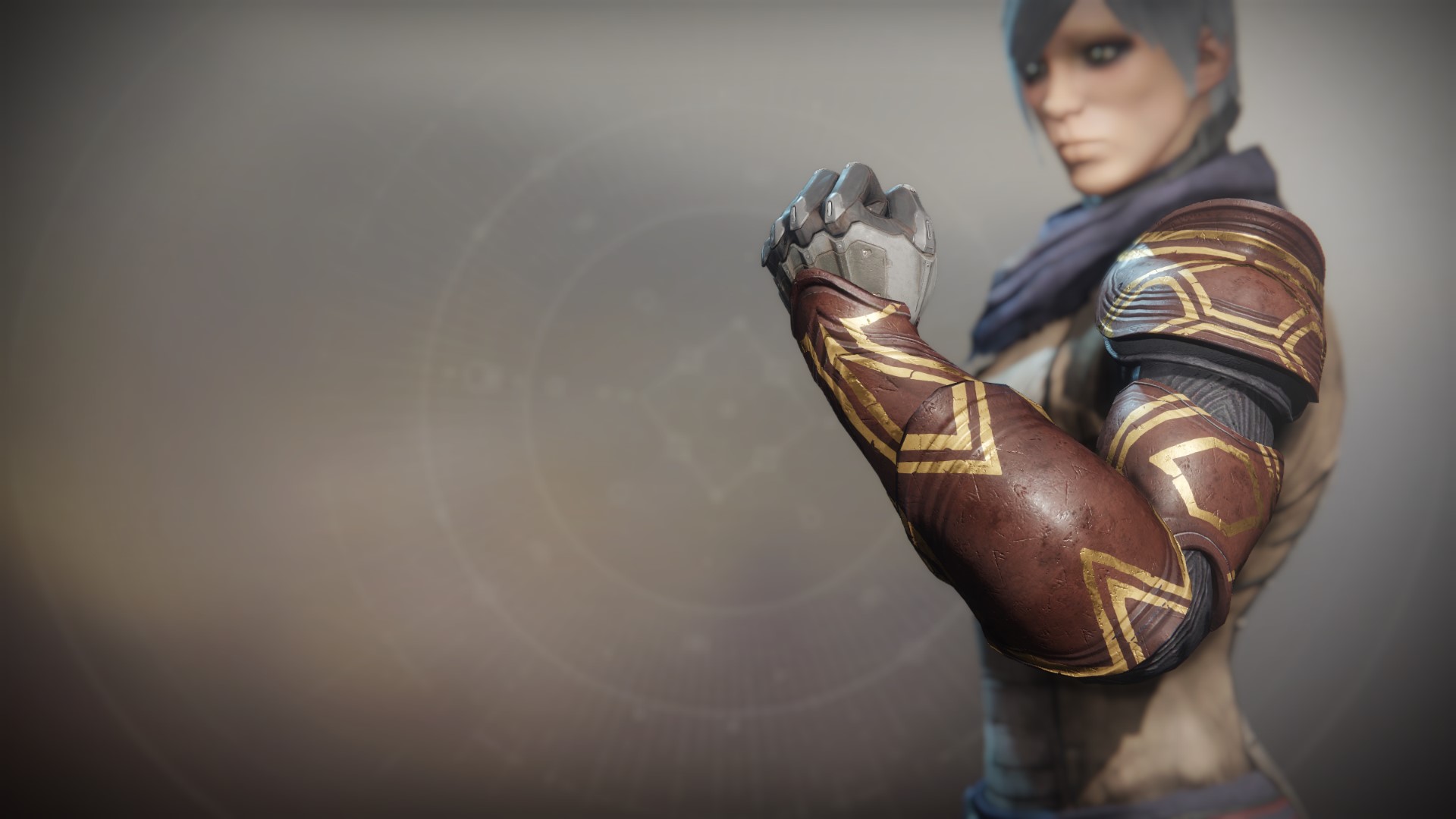 An in-game render of the Iron Fellowship Grips.