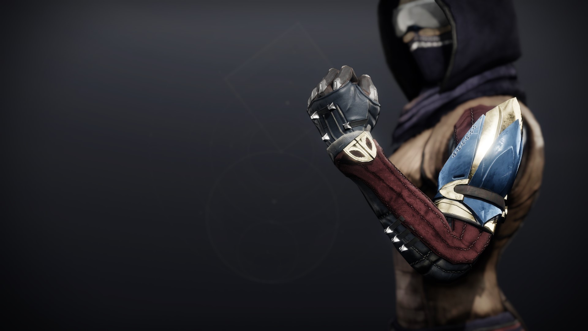 An in-game render of the Grips of the Great Hunt.