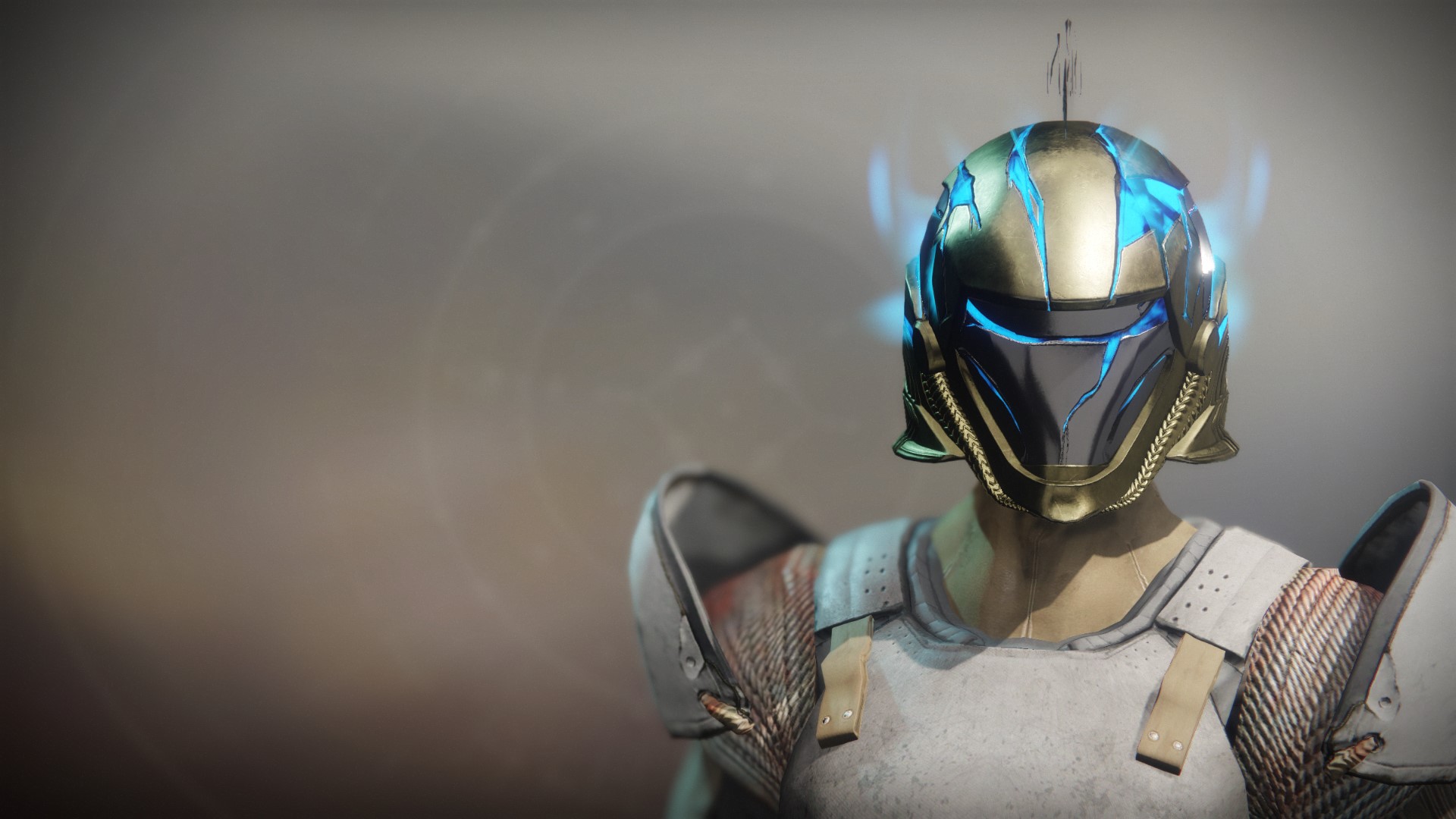 An in-game render of the Solstice Helm (Magnificent).