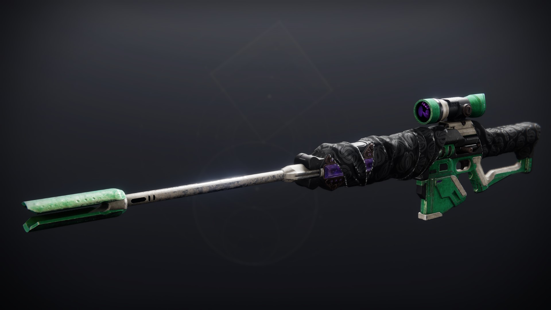 An in-game render of the Snakeskin Wrap (Ornament).