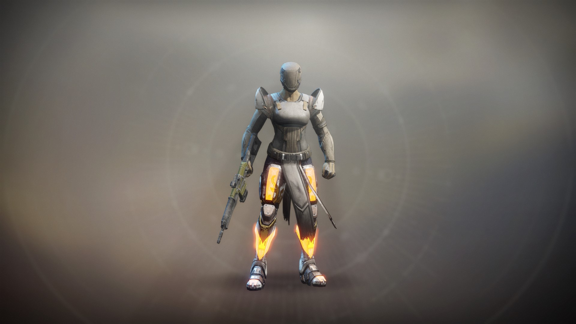 An in-game render of the Sunlit Leg Glow.