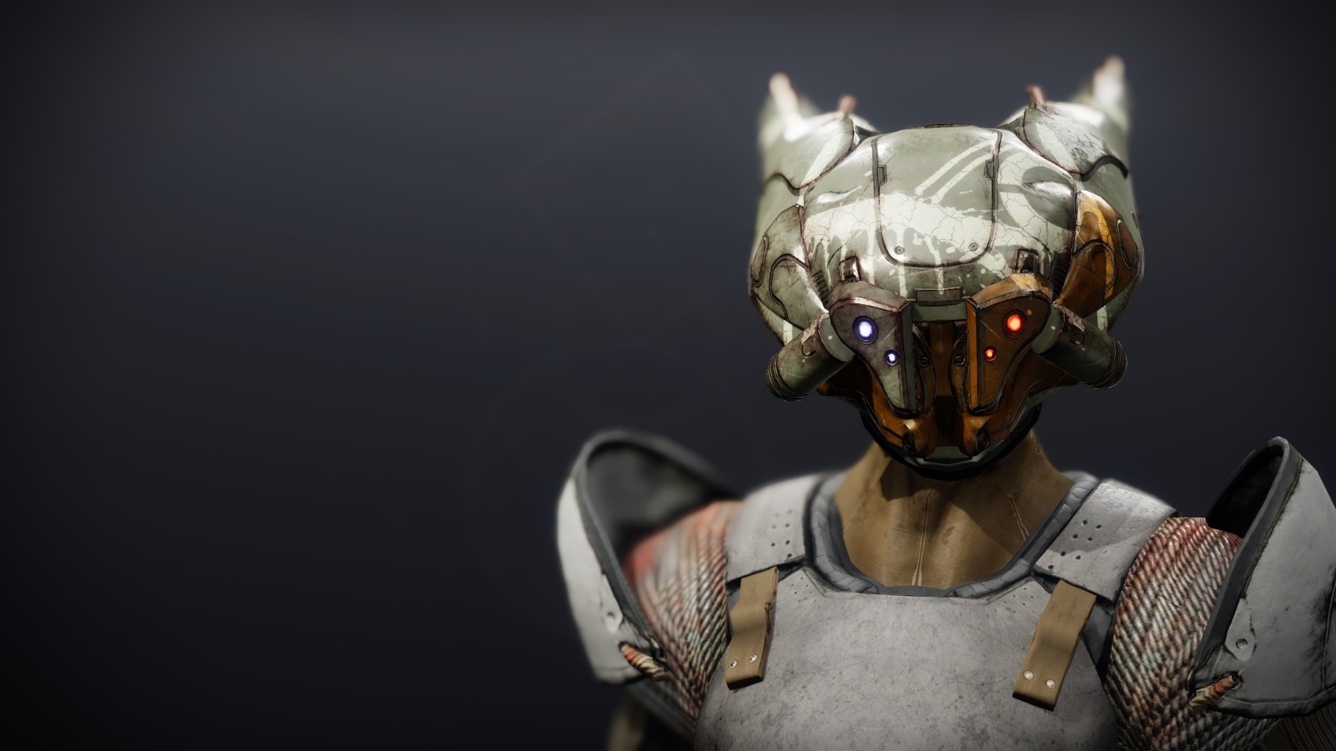 An in-game render of the Lightkin Helm.