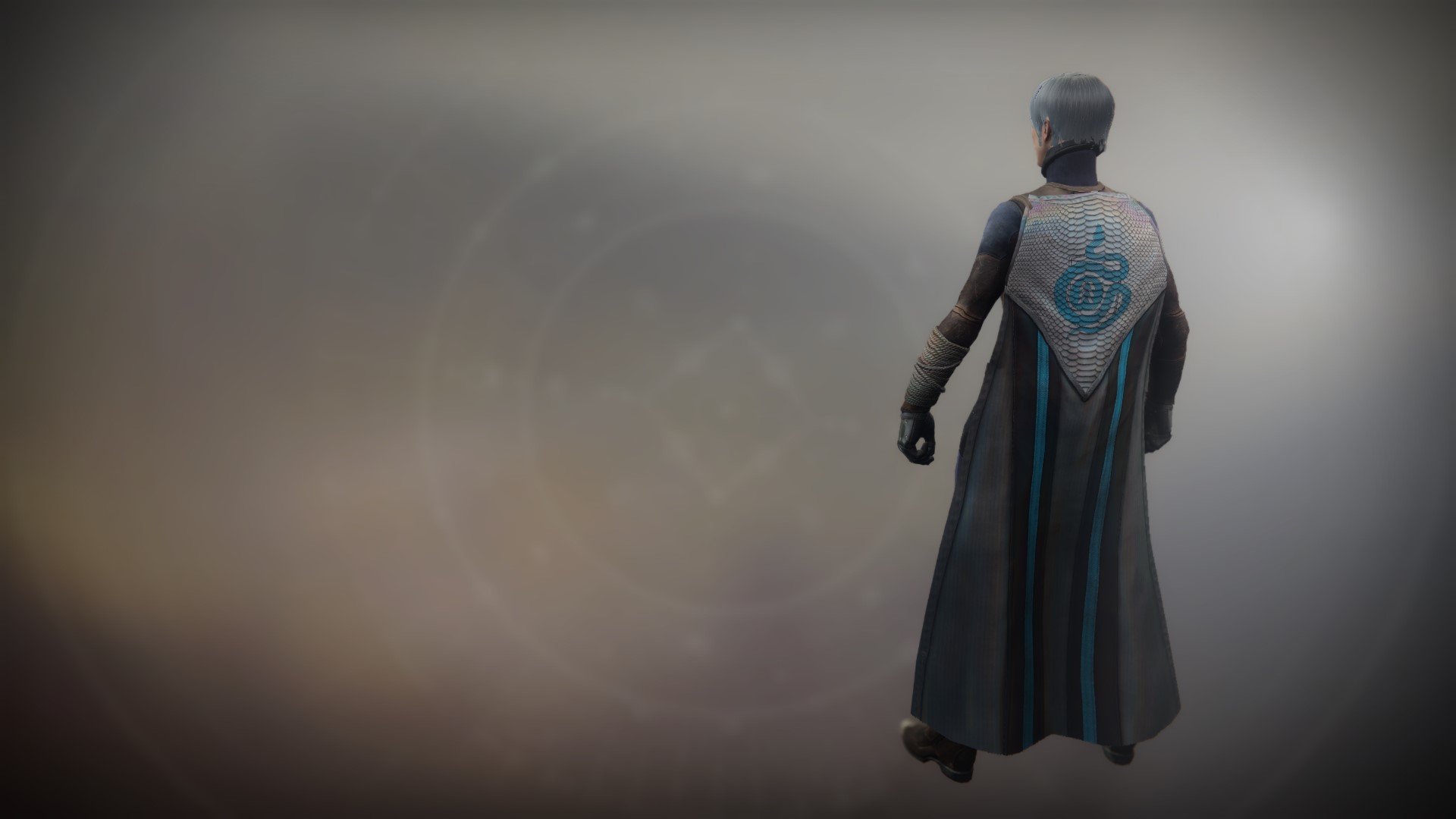 An in-game render of the Frumious Cloak.