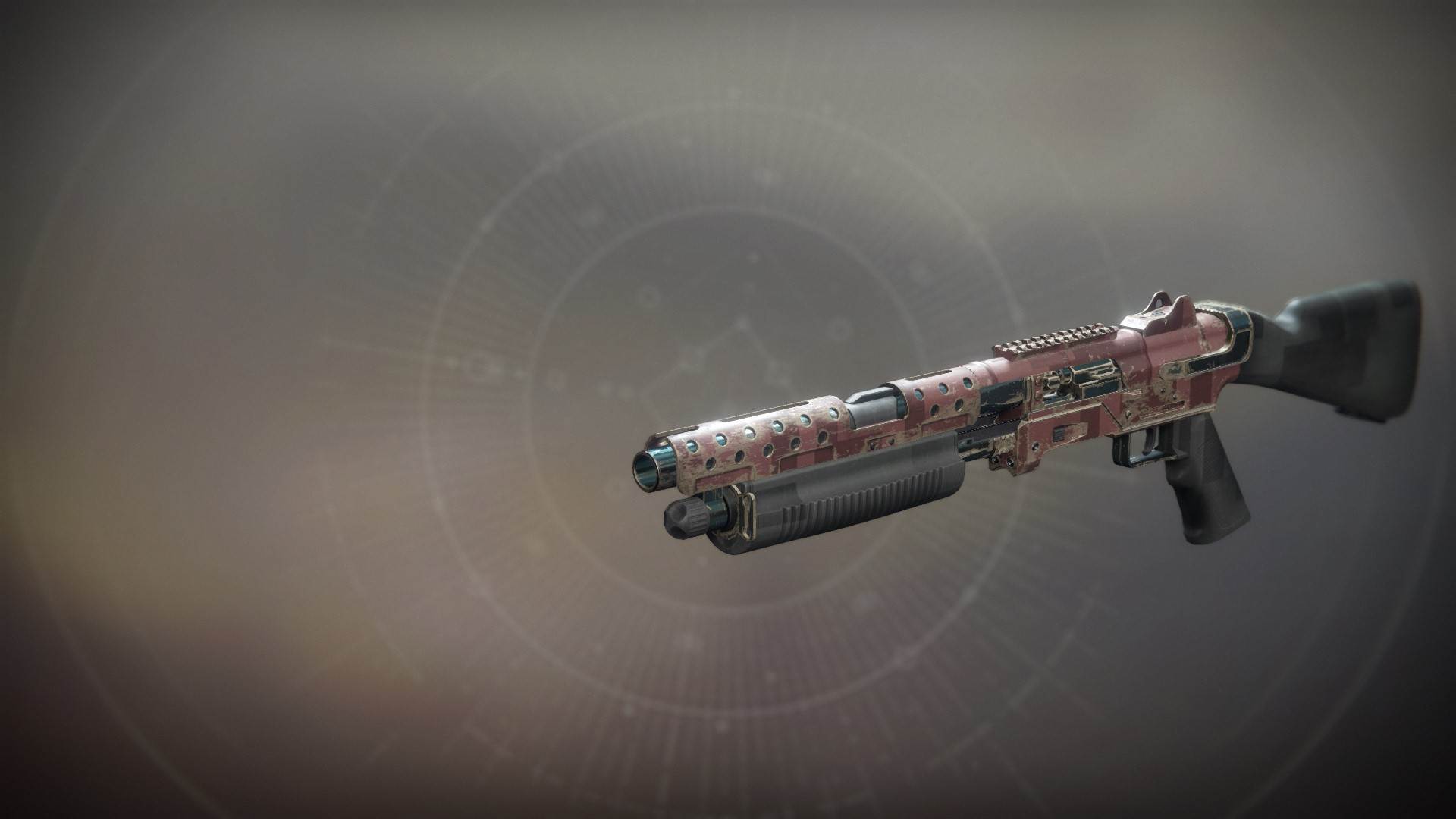 An in-game render of the Hawthorne's Field-Forged Shotgun.