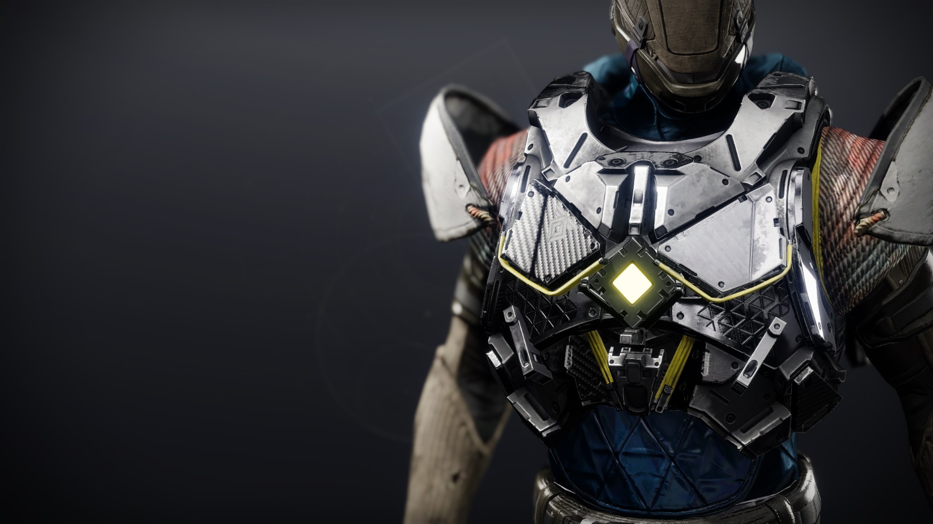 An in-game render of the Warmind's Avatar Chestplate.