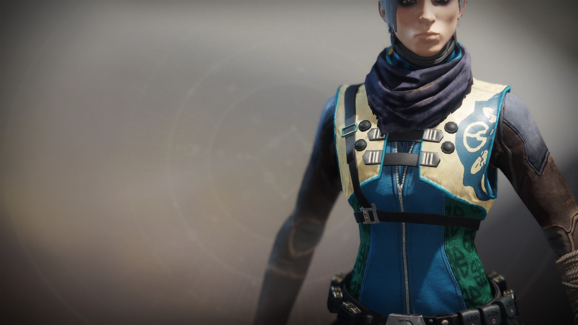 An in-game render of the Inaugural Revelry Vest.