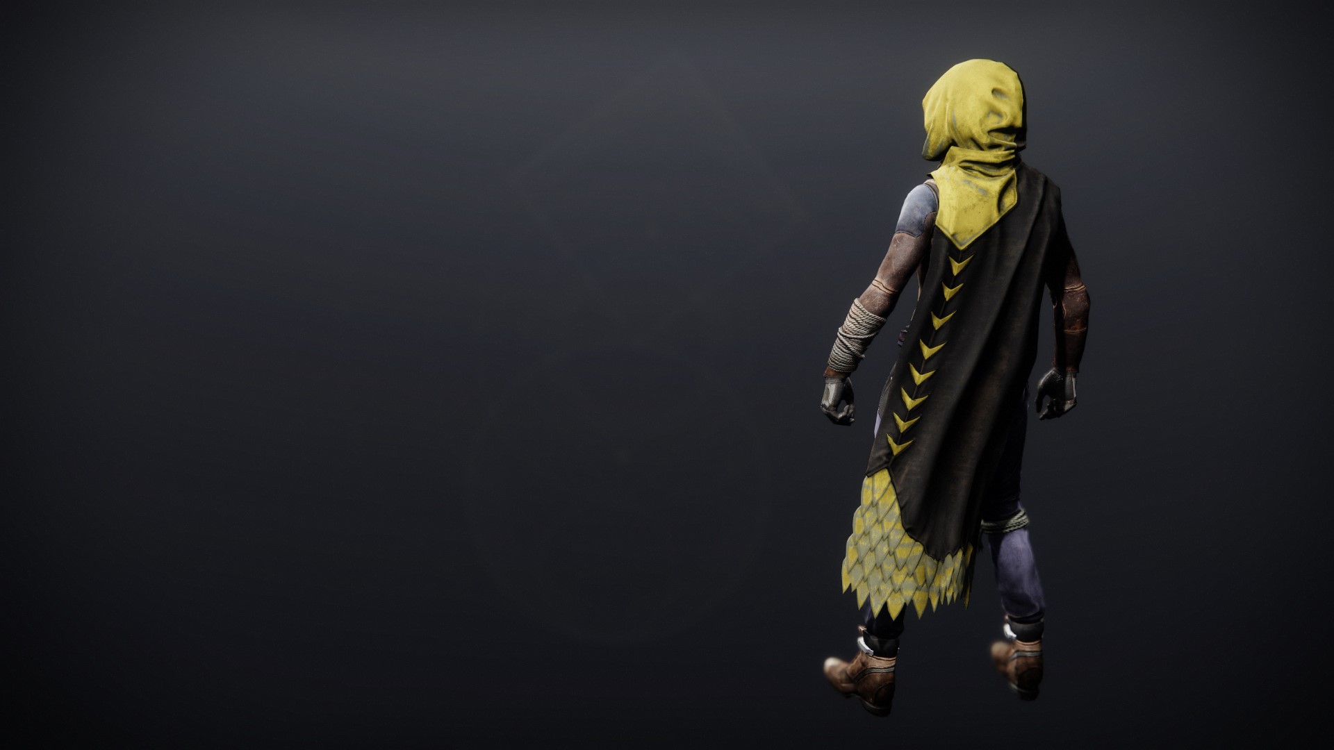 An in-game render of the Kairos Function Cloak.