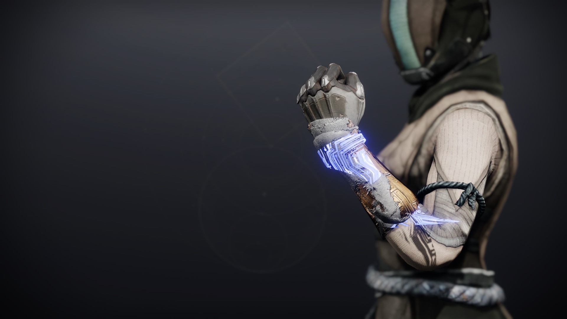 An in-game render of the Gloves of Exaltation.