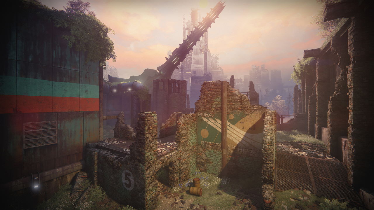 An in-game render of the Rusted Lands.