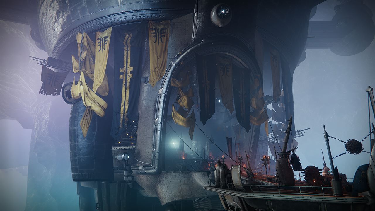 An in-game render of the Nightfall Grandmaster: The Hollowed Lair.