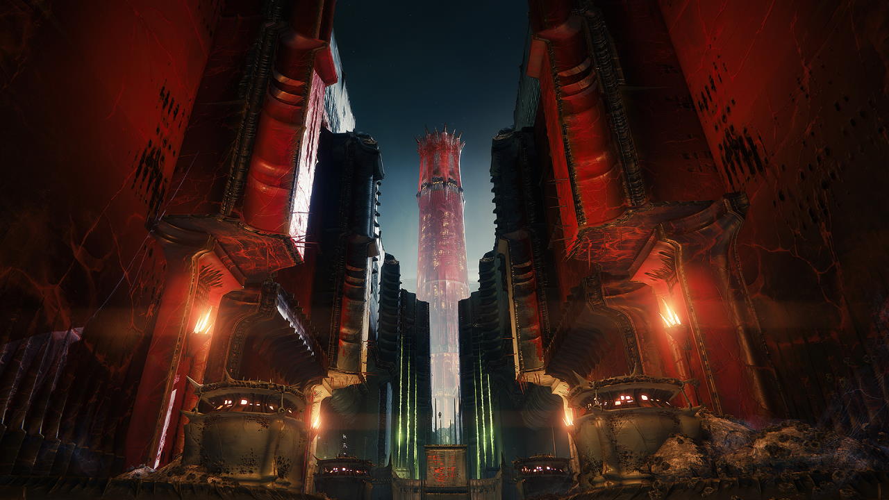 An in-game render of the The Scarlet Keep.
