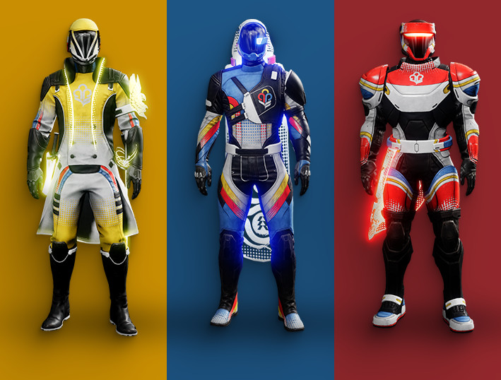 Nuevos diseños de armadura de los Juegos