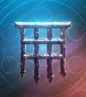 Icon depicting Lightfall Dungeon Key.