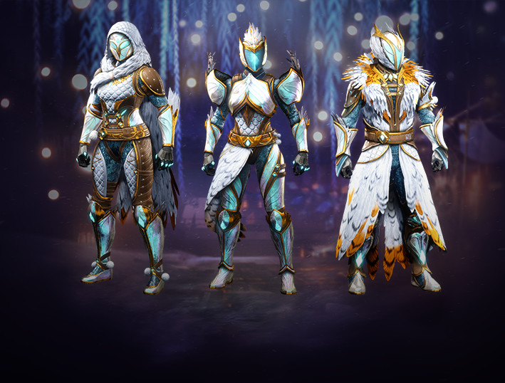 A thumbnail image depicting the Dawning Armor Ornaments.