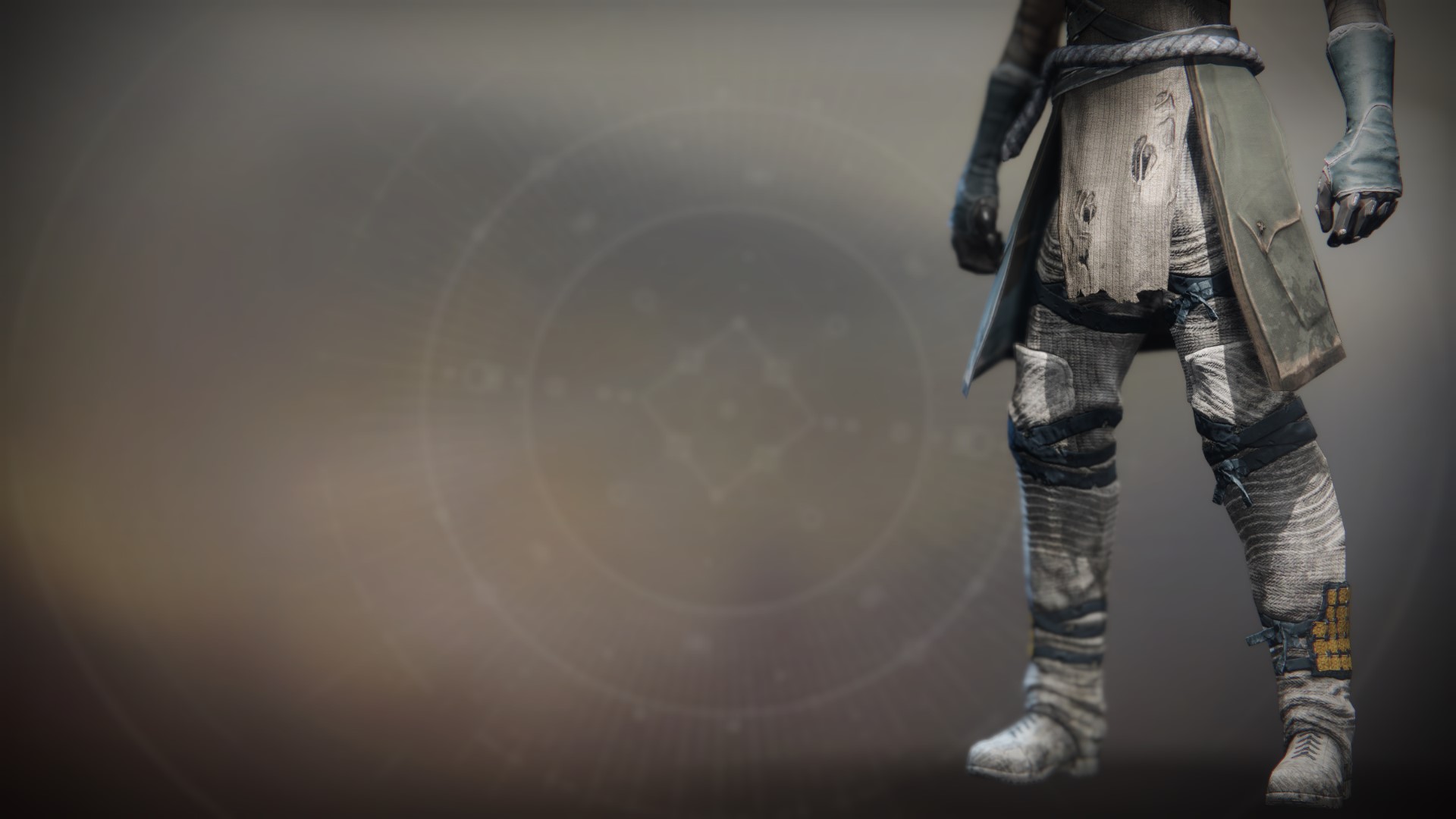 An in-game render of the Dreambane Boots.