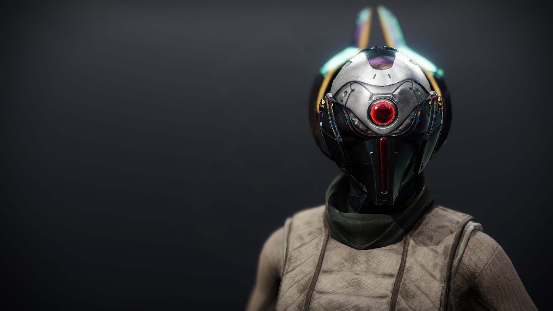 An in-game render of the Psionic Speaker Hood.