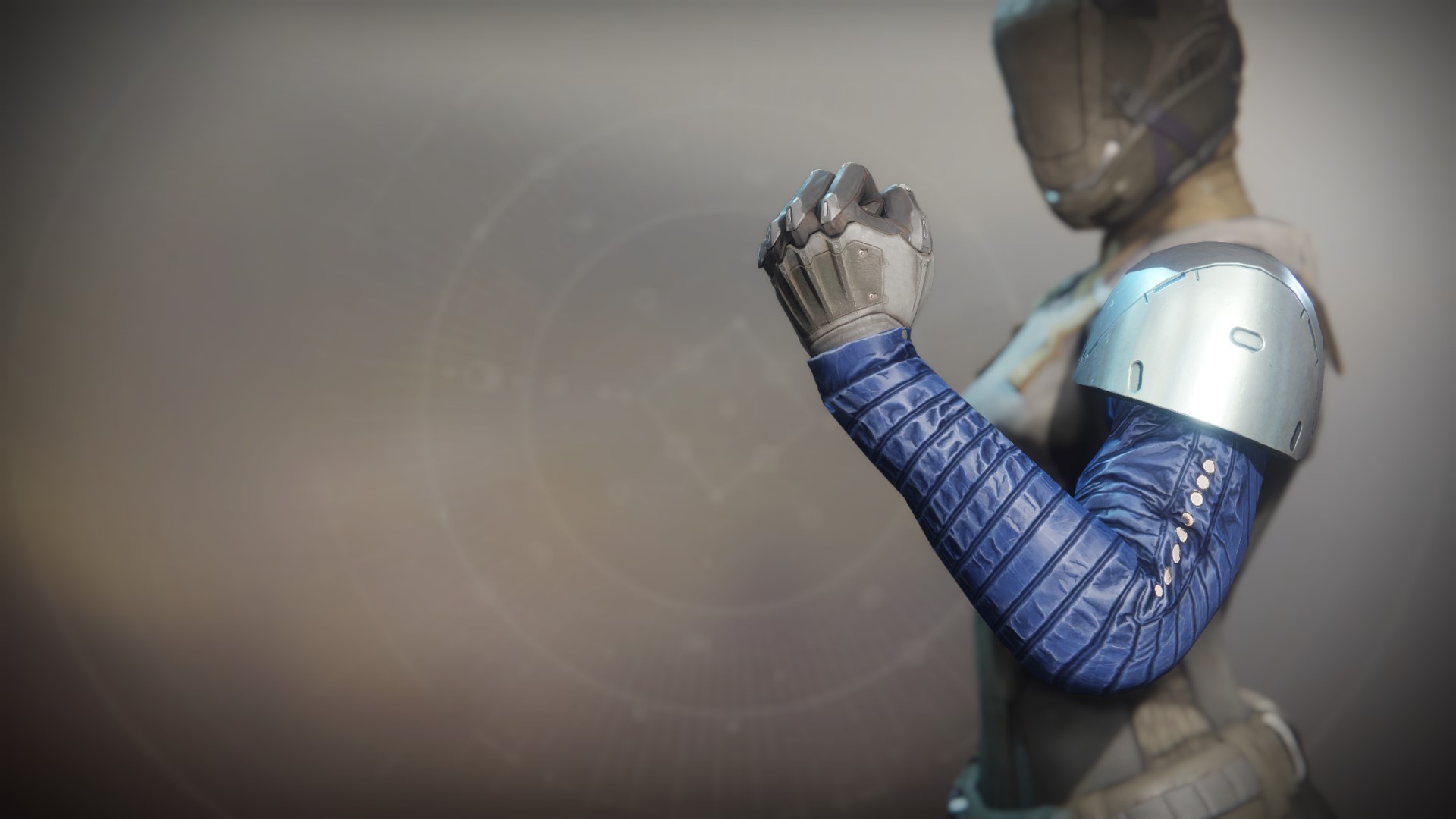An in-game render of the Righteous Gauntlets.