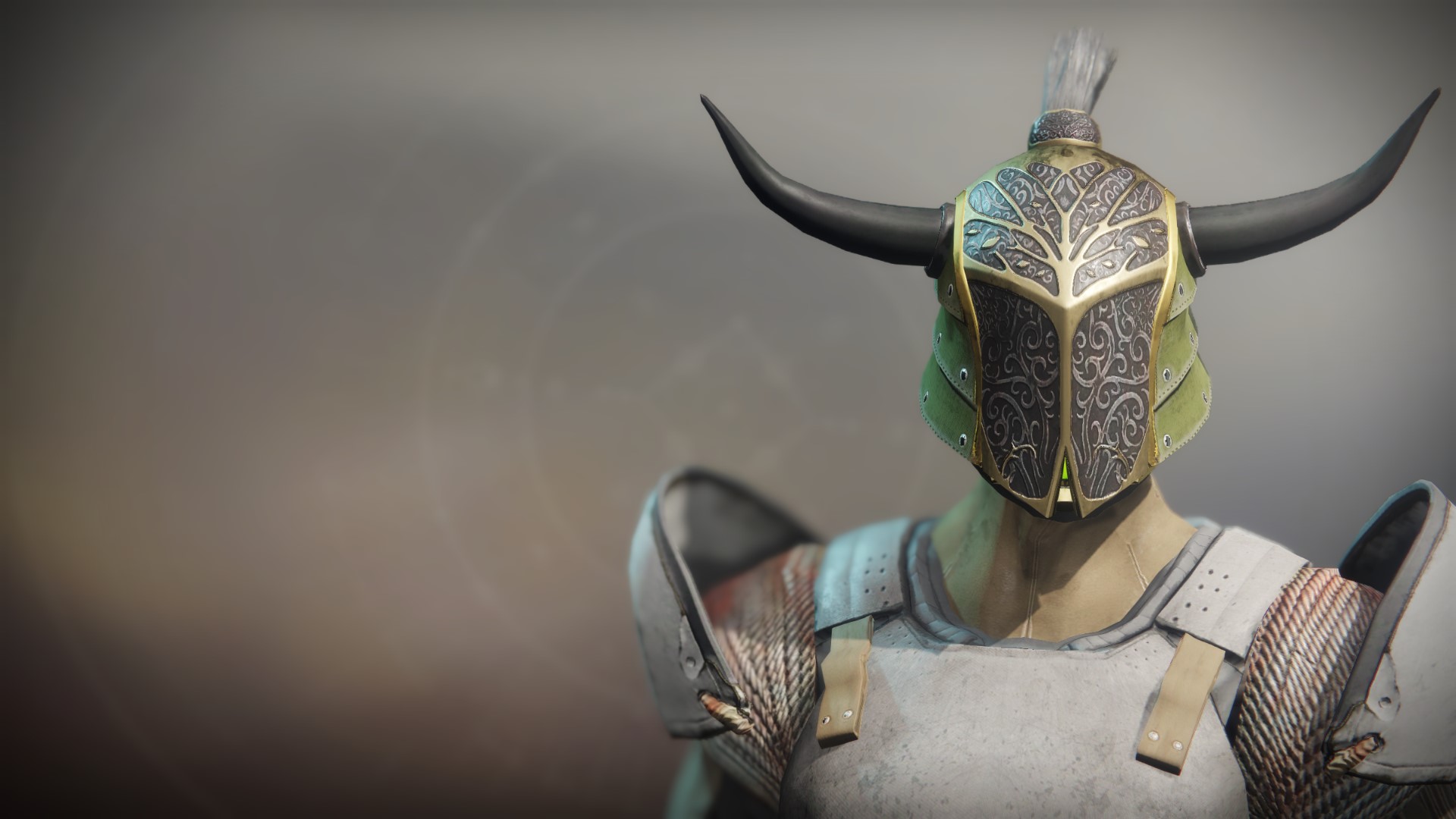 An in-game render of the Iron Truage Helm.