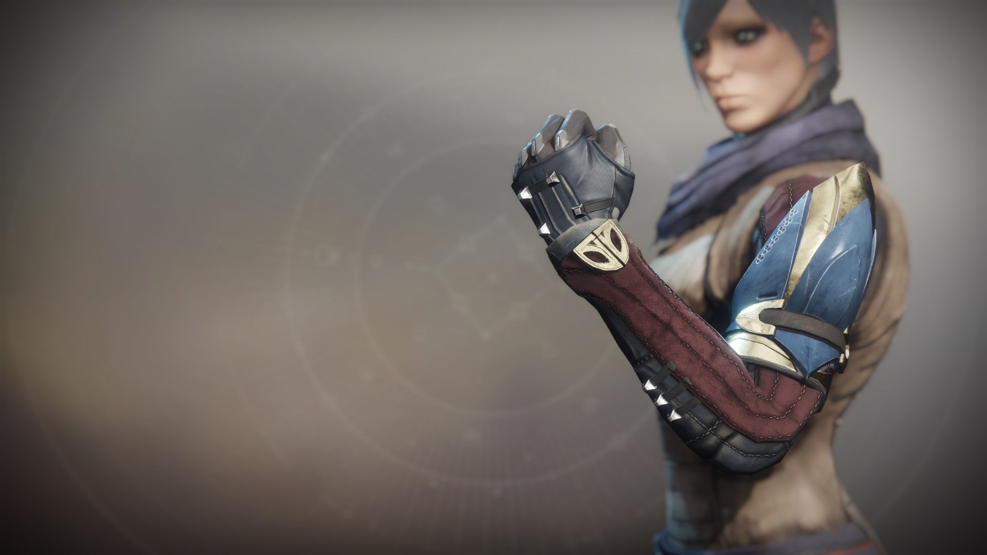 An in-game render of the Grips of the Great Hunt.