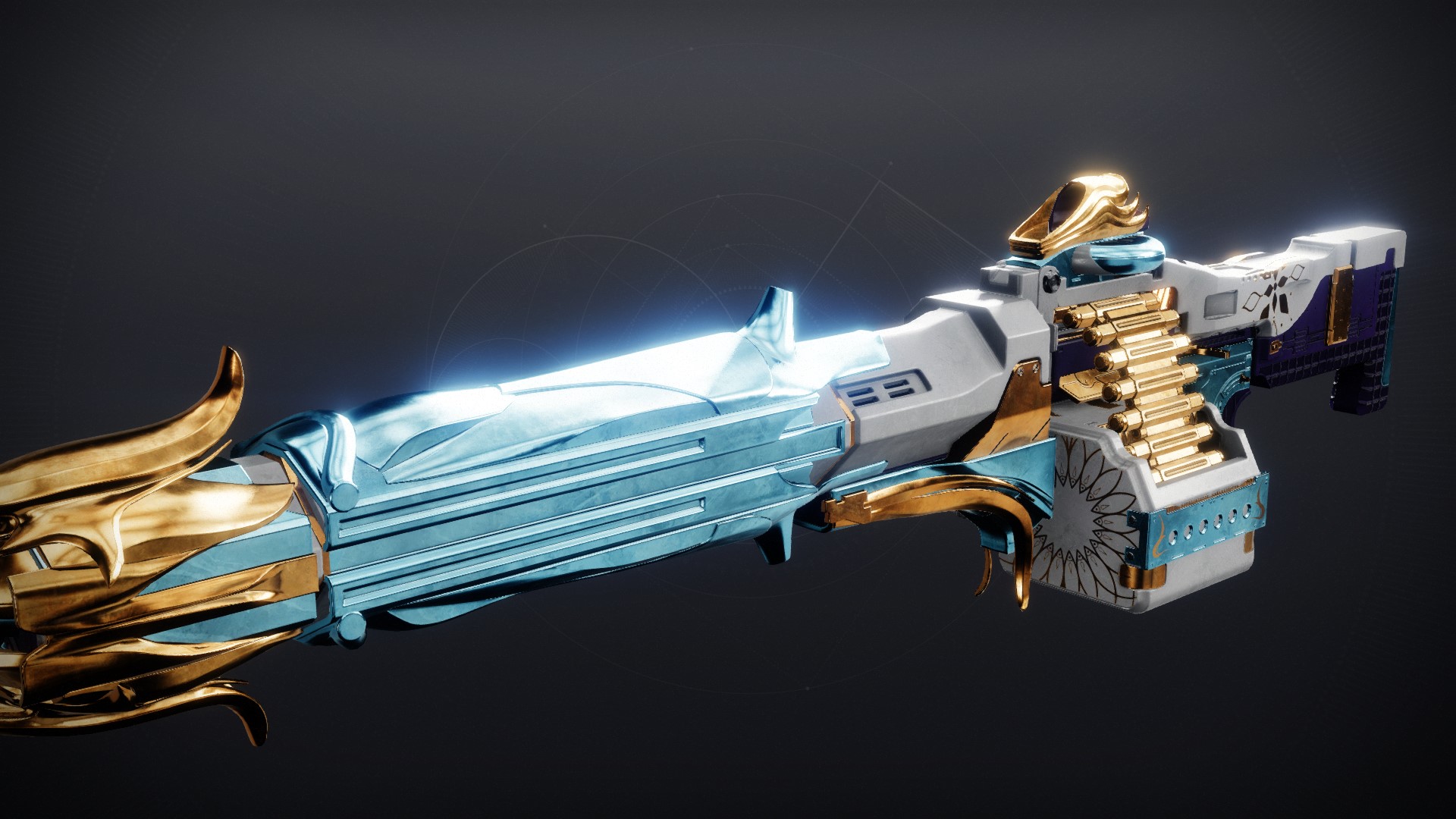 An in-game render of the Glee Barrage.