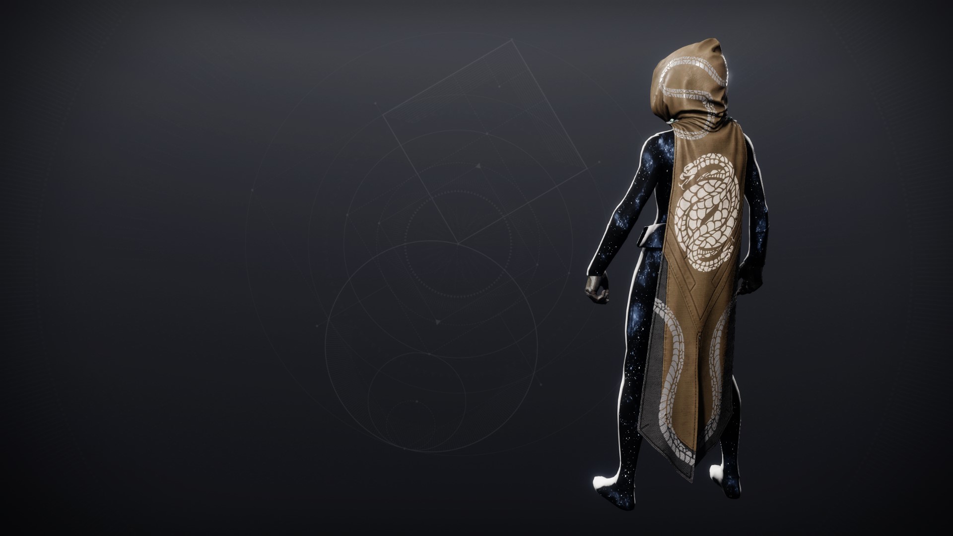 An in-game render of the Poison Promise Cloak.