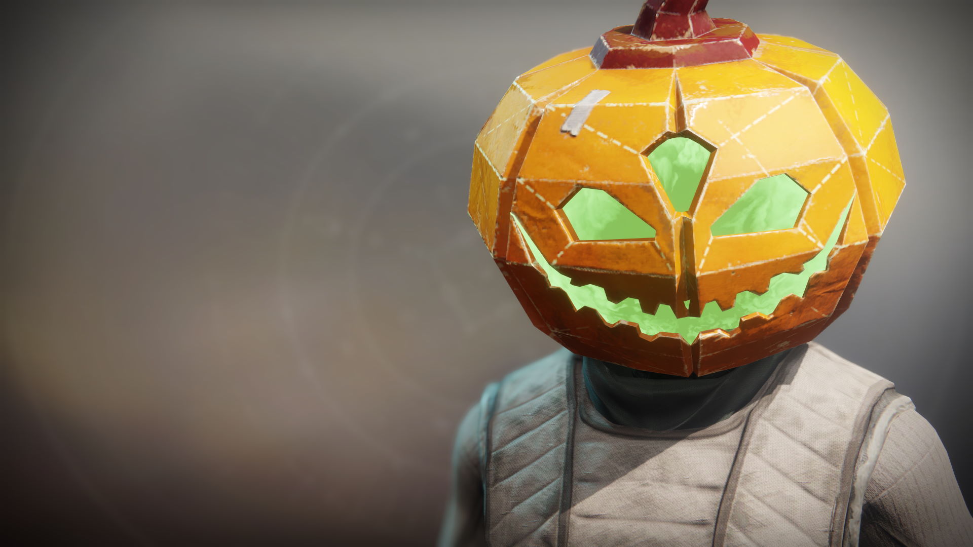 An in-game render of the Jack-o'-Lantern Mask.