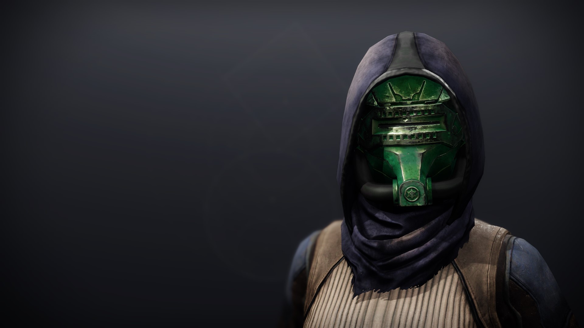 An in-game render of the Calamity Rig Mask.